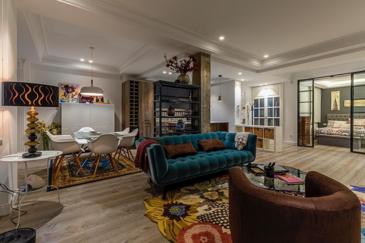 110 M2 Central Apartment In Abando Close To Guggenheim With Parking Bilbao Zewnętrze zdjęcie