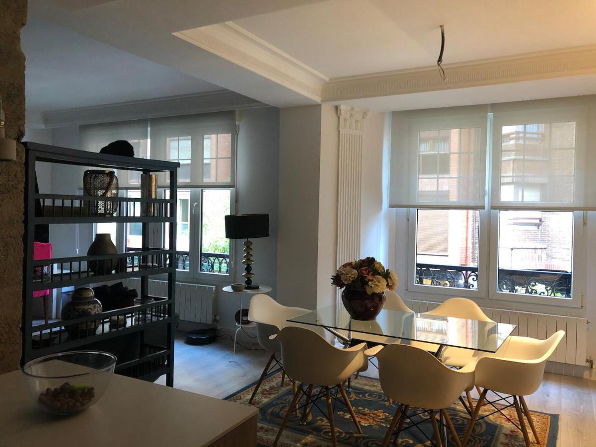 110 M2 Central Apartment In Abando Close To Guggenheim With Parking Bilbao Zewnętrze zdjęcie