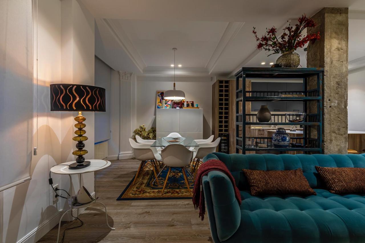 110 M2 Central Apartment In Abando Close To Guggenheim With Parking Bilbao Zewnętrze zdjęcie