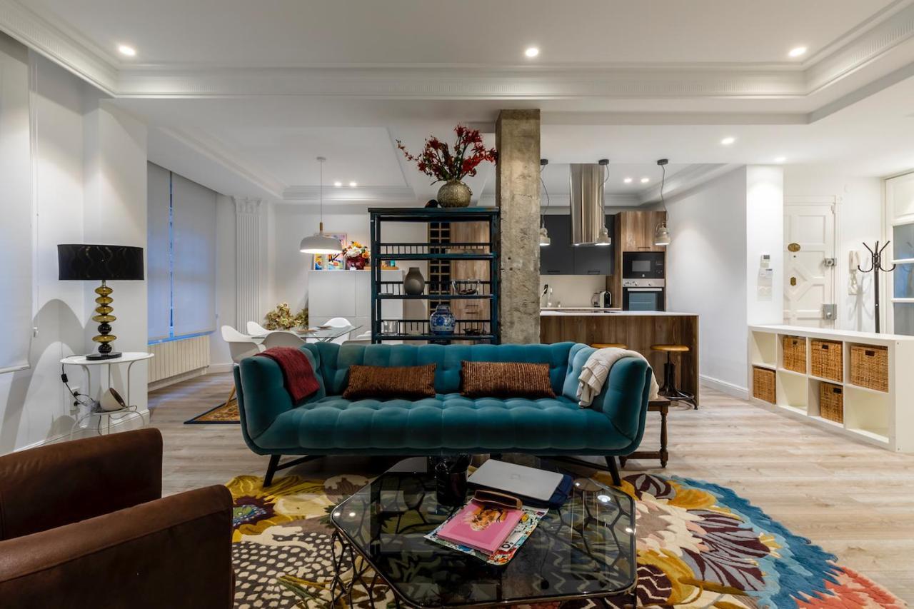 110 M2 Central Apartment In Abando Close To Guggenheim With Parking Bilbao Zewnętrze zdjęcie