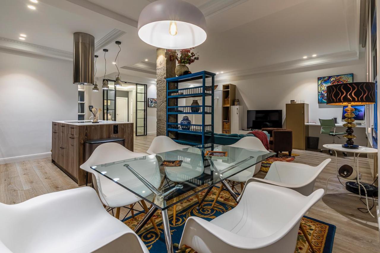 110 M2 Central Apartment In Abando Close To Guggenheim With Parking Bilbao Zewnętrze zdjęcie